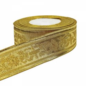 Pasmanterie, latime 40 mm, Aurie (16.4 m/rola) Pasmanterie, latime 40 mm, Aurie (16.4 m/rola)