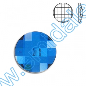 Nasturi 3015, Marimea: 18mm, Culoare: Crystal-Alb (24 buc/pachet) Cristale fara Adeziv 2035, Marimea: 20 mm, Culoare: Crystal Bermuda Blue (40 buc/pachet)