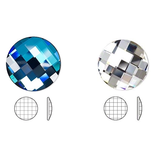 Swarovski Crystals without Adhesive, 40 mm, Different Colors (1 pcs/pack) Code: 2035