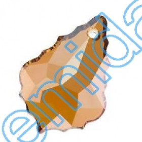 Nasturi 3015, Marimea: 18mm, Culoare: Crystal-Alb (24 buc/pachet) Pandant 6091, Marimea: 50 mm, Culoare: Crystal Copper (6 buc/pachet)