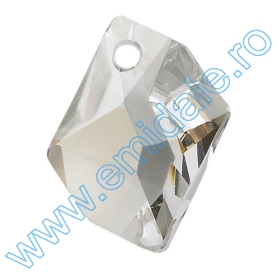 Cristale de Lipit 2797, Marimea: 10x5 mm, Culoare: Light Siam (180 buc/pachet) Pandant 6680, Marimea: 40 mm, Culoare: Crystal Silver Shade (12 buc/pachet)