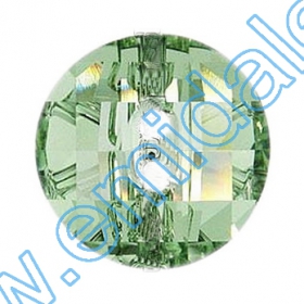 Pandant 6722, Marimea: 50 mm, Culoare: Crystal (6 buc/pachet) Nasturi 3016, Marimea: 12 mm, Culori: Chrysolite (48 buc/pachet)