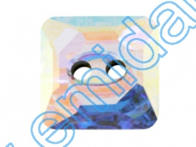 Cristale fara Adeziv 2035, Marimea: 30 mm, Culoare: Crystal Bermuda Blue (12 buc/pachet) Nasturi 3017, Marimea: 12 mm, Culoare: Crystal-AB (48 buc/pachet)