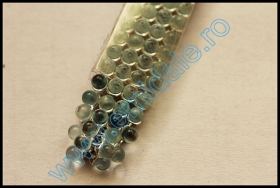 Nasturi 3015, Marimea: 18mm, Culoare: Crystal-Alb (24 buc/pachet) Cristale Metraj Swarovski 40301/004 (10 m/rola)