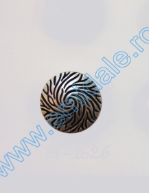 Buttons A2012, Size 28 (100 pcs/pack) - Buttons with Foot H1626, Size 24 Lin (100 pcs/pack)