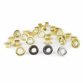 Eyelets and Washers -  4 mm Eyelets and Washers (1000 sets/pack)