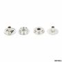 Snap Buttons, 15 mm, Nickel, Antic-brass, Black-oxid (1000 sets/pack) - 4