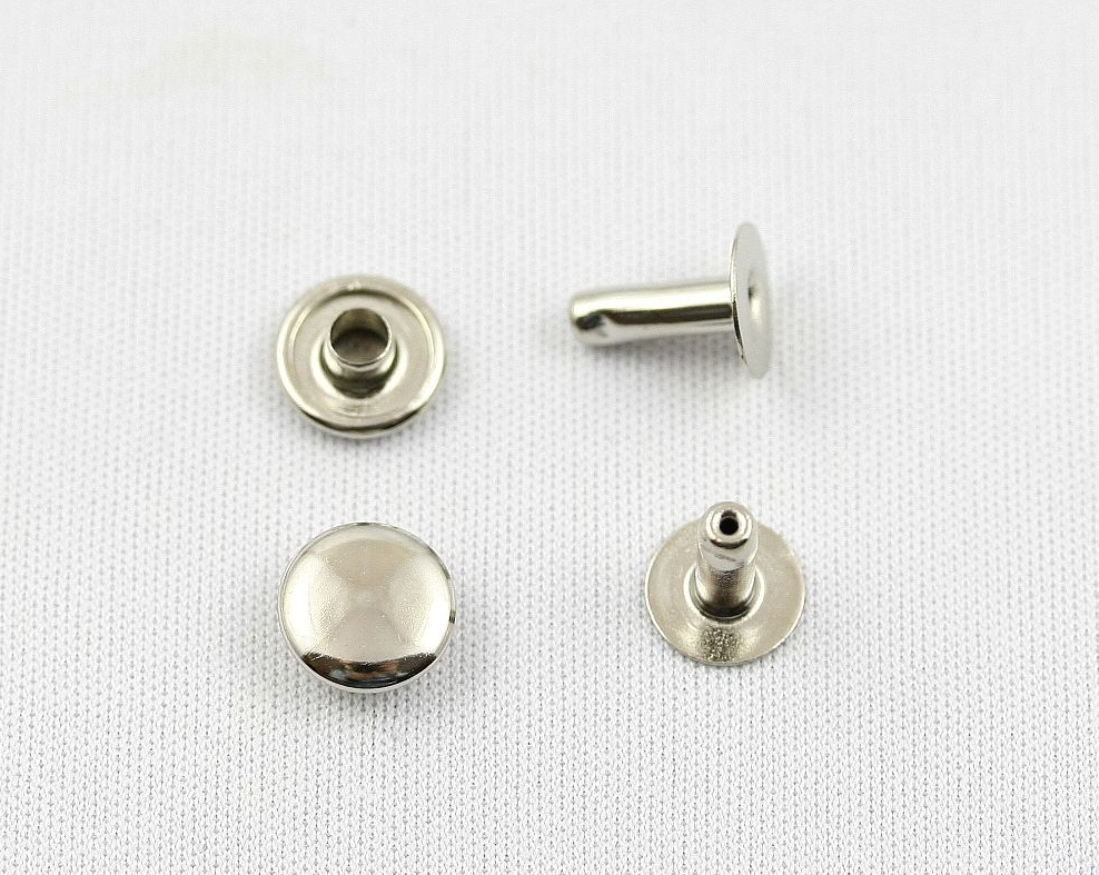Butoni Rapizi, 10 mm, Nickel, Antic-brass, Brass, Black-oxid (1000 seturi/pachet)