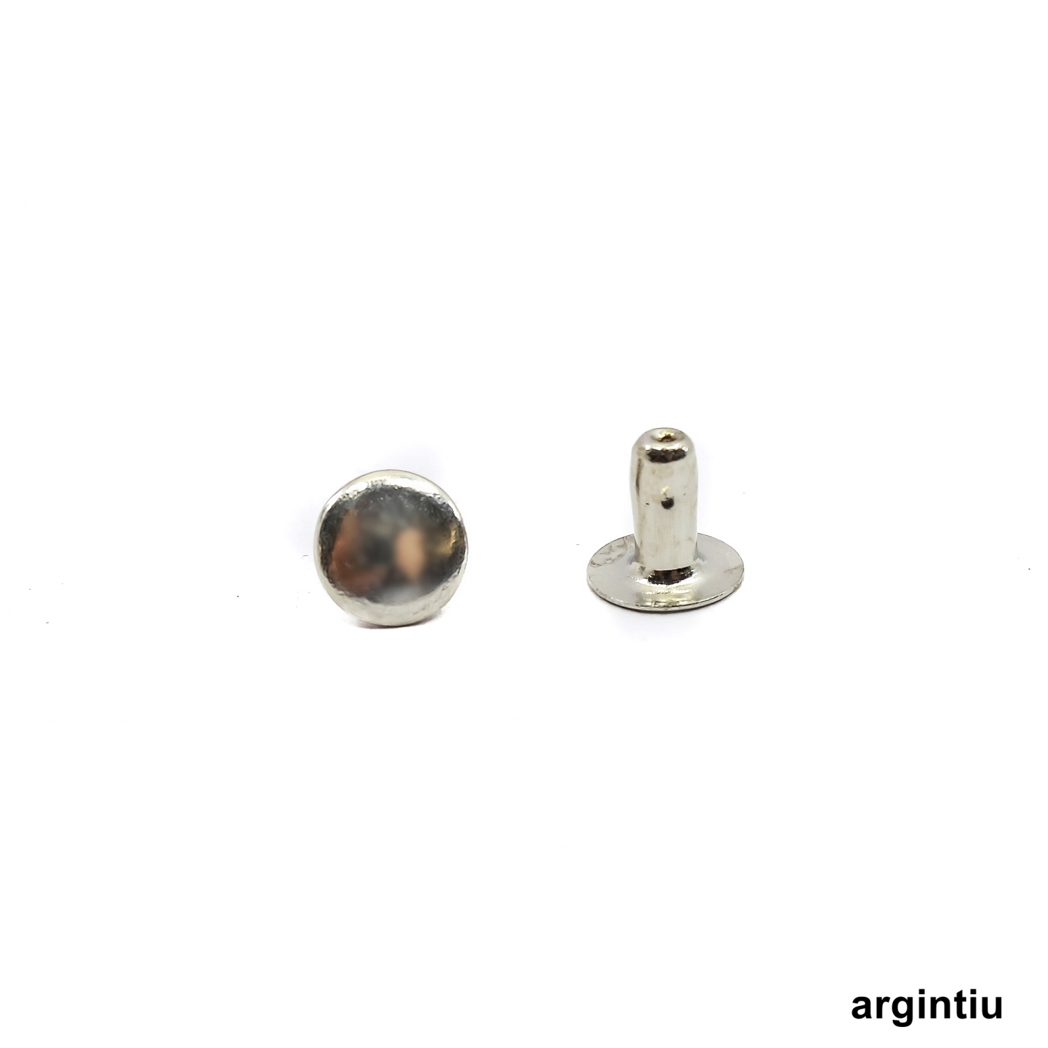 Butoni Rapizi, 7 mm, Nickel, Antic-brass, Brass, Black-oxid (1000 seturi/pachet) - 2