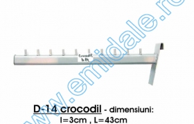 Accesorii Stendere Crocodili D14