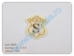 Embleme Termoadezive M131 (12 buc/pachet) Culoare: Roz Embleme Termoadezive 8069 (12 bucati/pachet) Culoare: 836