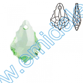 Oferta Speciala Pandantive Swarovski Elements 6090-MM22x15 (48 bucati/pachet) Culoare: Crysolite