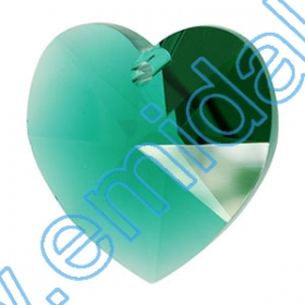 Oferta Speciala Pandantive Swarovski Elements 6202-MM14.4x14 (144 bucati/pachet) Culoare: Emerald