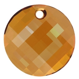 Oferta la 4 Lei + TVA Pandantiv Swarovski, 28 mm, Culori: Crystal Copper (1 bucata)Cod: 6866