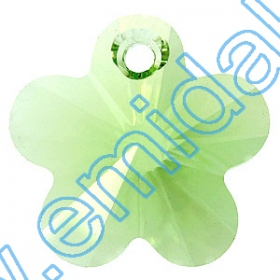 Cristale fara Adeziv 2035, Marimea: 30 mm, Culoare: Crystal Bermuda Blue (12 buc/pachet) Pandantive Swarovski Elements 6744, Marimea: 14mm, Culoare: Peridot (144 buc/pachet)