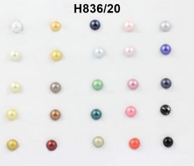 Plastic Button 0311-1147, Size 44 (50 pcs/bag) - Plastic Buttons H836, Size 18 (100 pcs/pack)