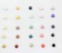 Plastic Buttons H836, Size 18 (100 pcs/pack) - 1