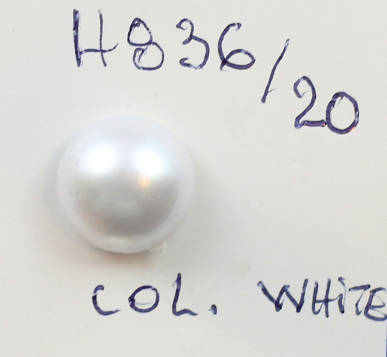 Nasturi Perla cu Picior, Marimea 20 (100 buc/pachet) Cod: H836 - 5