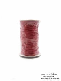 Polyester, Cotton Cord - Waxed Cord, 1.1MM (100 m/roll)