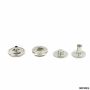 Snap Buttons, 15 mm, Nickel, Antic-brass, Black-oxid (1.000 sets/pack) - 2