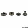 Snap Buttons, 15 mm, Nickel, Antic-brass, Black-oxid (1.000 sets/pack) - 4