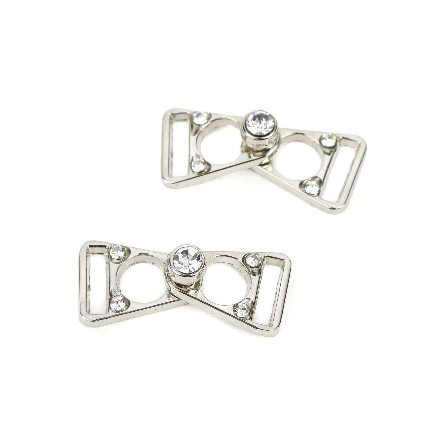 Metal Buckles with Rhinestones (10 pcs/pack)Code:N11078