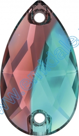Lichidare de Stoc Cristale de Cusust 3230-MM18x10.5 (72 bucati/pachet) Burgundy+Blue Zircon Blend