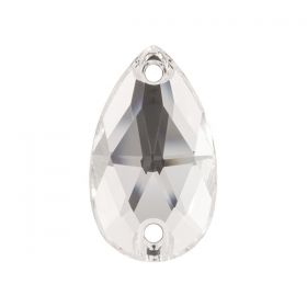 Oferta la 7 Lei + TVA - Cristale de Cusut Swarovski, 28x17 mm, Culoare: Crystal (1bucata)Cod: 3230
