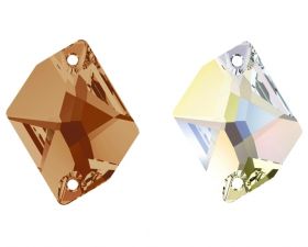 Pandantiv Swarovski, 23 mm, Diferite Culori (1 bucata)Cod: 6734-MM23COLOR Cristale de Cusut Swarovski, 26x21 mm, Diferite Culori (1 bucata)Cod: 3265