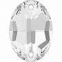 Cristale de Cusut Swarovski, 24x17 mm, Culoare: Crystal (1 bucata)Cod: 3210 - 1