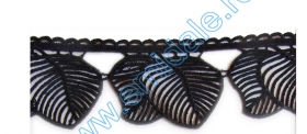Oferte Dantela LA1587 (12.80 metri/rola) Culoare: Negru