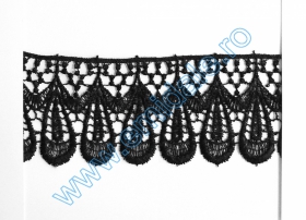 Oferte Dantela LA1584 (13.08 metri/rola) Culoare: Negru