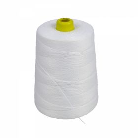 Sewing Thread - Polyester Bag Sewing Thread 12/4, White, 200 grams