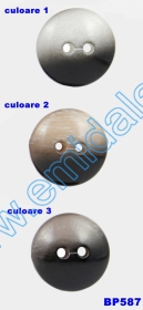 4 Holes Buttons S507, Size 24L (100 pcs/pack) - Buttons with Two Holes BP587/54 (25 buc/pack)