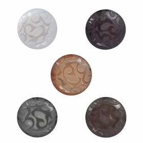 Plastic Buttons BG1-6, Size 54 (25 pcs/pack) - Plastic Buttons SZ16195, Size 24 (144 pcs/pack)