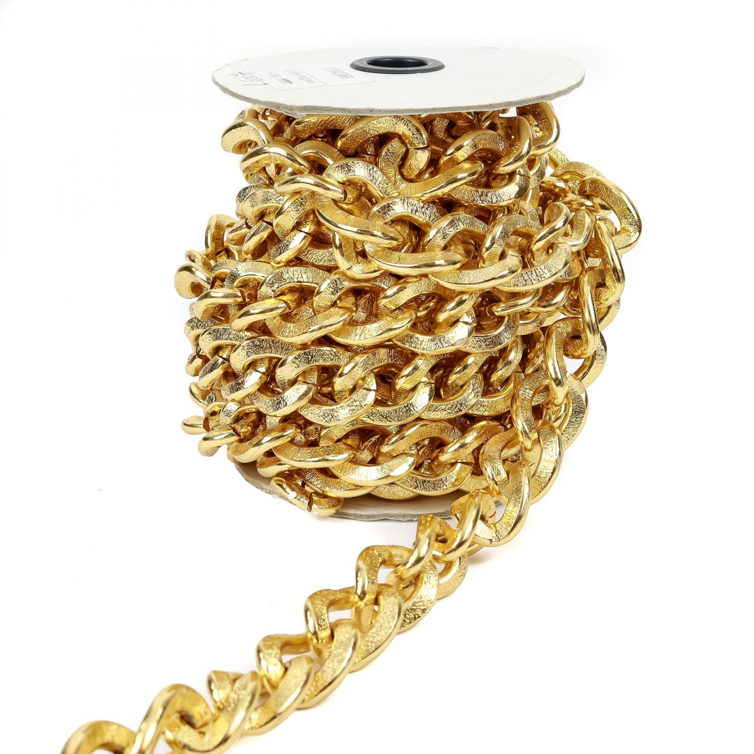 Metal Chain Gold (5 m/roll) Cod: L6007