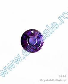 Oferta Speciala Pandantive Swarovski Elements 6724, Marimea: 19 mm, Culoare: CRY-Heliotrope (45 buc/pachet)
