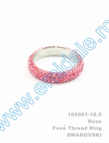 Inele Inel Swarovski Elements 185001, Marimea: 18.5, Culoare: Rose (6 buc/cutie)