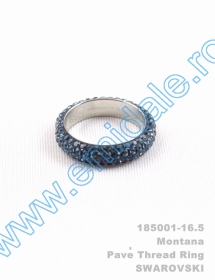 Inele Inel Swarovski Elements 185001, Marimea: 16.5, Culoare: Montana (6 buc/cutie)