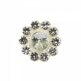 2 Holes Plastic Buttons, 22.9 mm (50 pcs/pack) Code: 11923 - Plastic Buttons, Crystal (10 pcs/pack)Code: BT0077