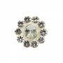 Plastic Buttons, Crystal (10 pcs/pack)Code: BT0077 - 1