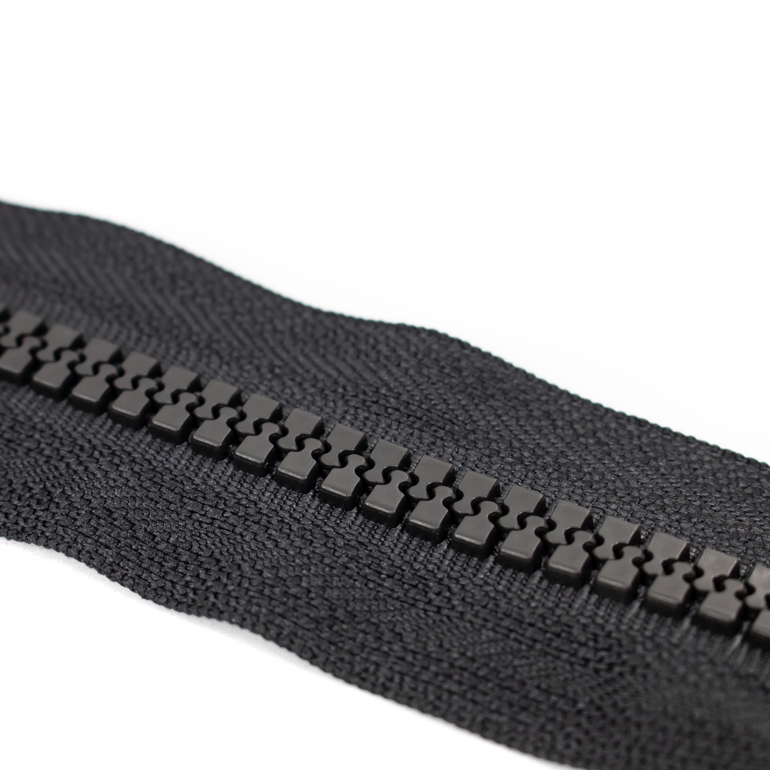 Fermoare Injectate, Detasabile, spira 5mm, lungime 100 cm (50 bucati / pachet) Culoare: Negru - 2