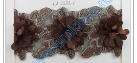 Trim/Border 0384-0038 (15 m/roll) - Trim/Border LA2272 Brown (9.45 m/roll)