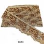 Pasmanterie cu Fir Metalic si Strasuri, latime 7.5 cm (1 m/rola)Cod:  LA1071 - 3