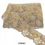 Pasmanterie cu Fir Metalic si Strasuri, latime 7.5 cm (1 m/rola)Cod:  LA1071 - 4