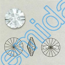 Nasturi 3015, Marimea: 23 mm, Culoare: Crystal (8 buc/pachet) Nasturi 3015, Marimea: 27 mm, Culoare: Crystal (8 buc/pachet)