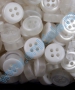 Buttons 0310-3010 White (500 pcs/pack) - 2