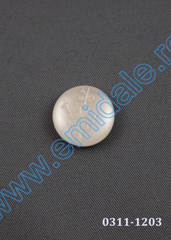 Plastic Buttons 0311-1203, Size 24 (100 pcs/pack)