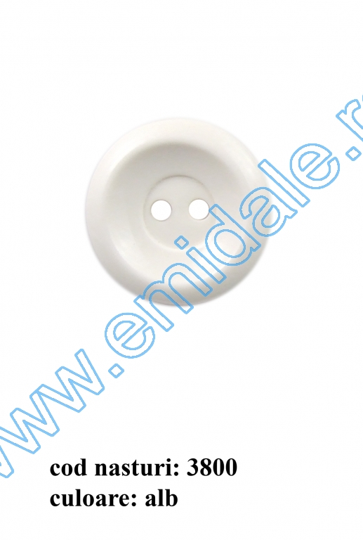 2 Holes Buttons 3800/40 (50 pcs/pack)