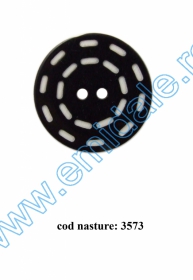 Nasturi cu Doua Gauri (25 buc/punga)Cod:TR310/80 - Nasturi cu Doua Gauri 3573/54 (25 buc/punga)